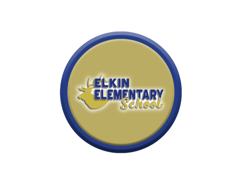 Elkin Elementary School Logo.