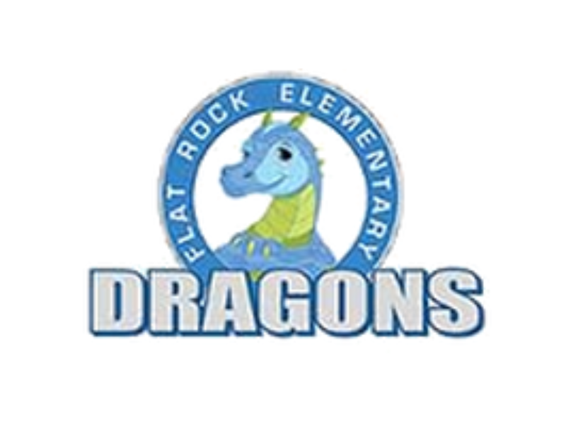 Flat Rock Elementary School Logo.