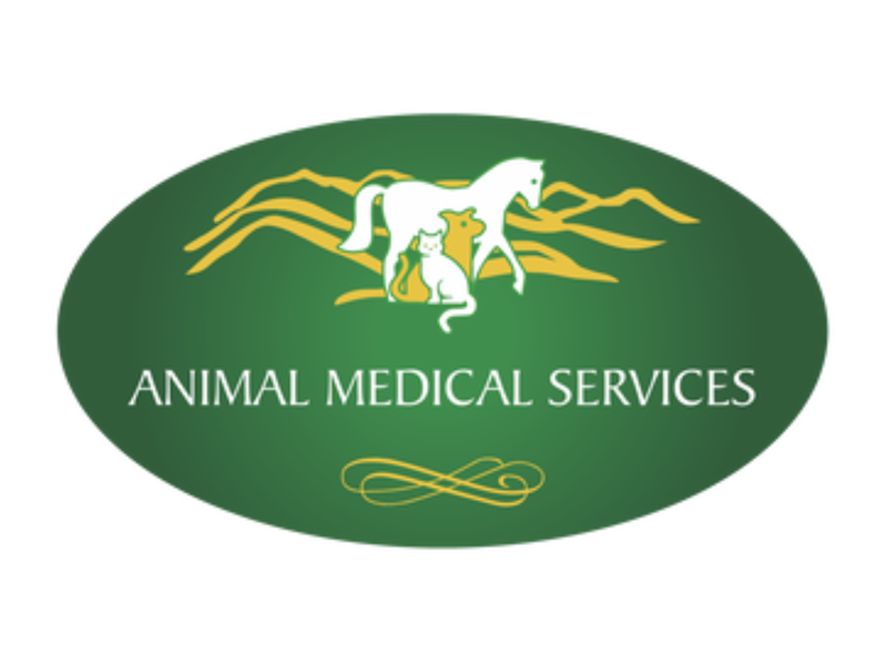 Animal Medical Services Logo.