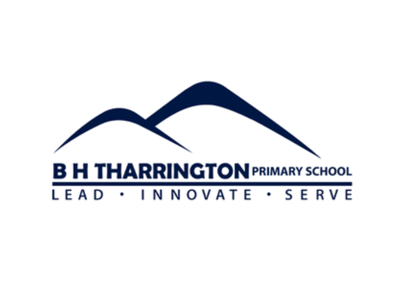 B.H. Tharrington Primary School Logo.